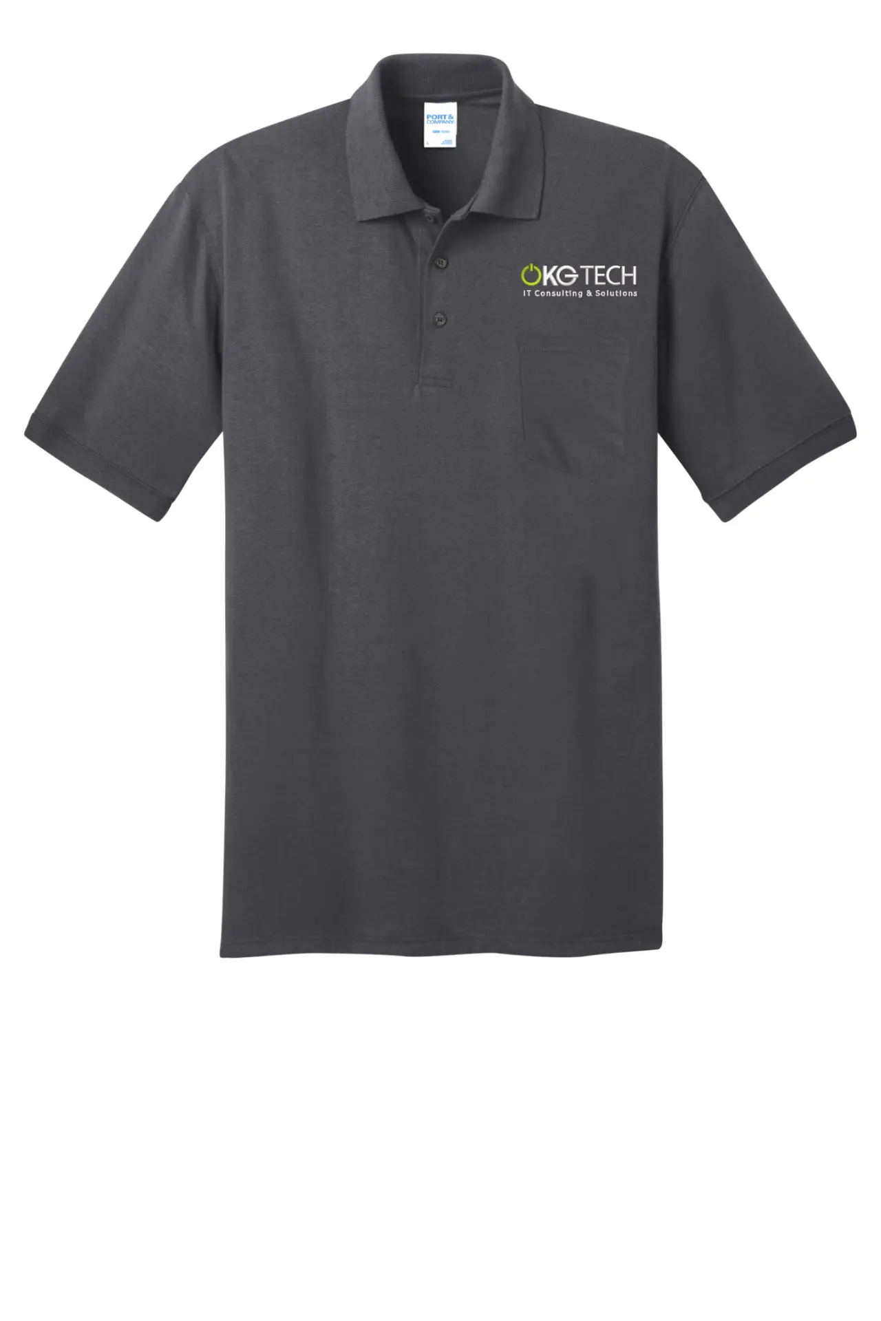 OKG Tech corporate polo shirt